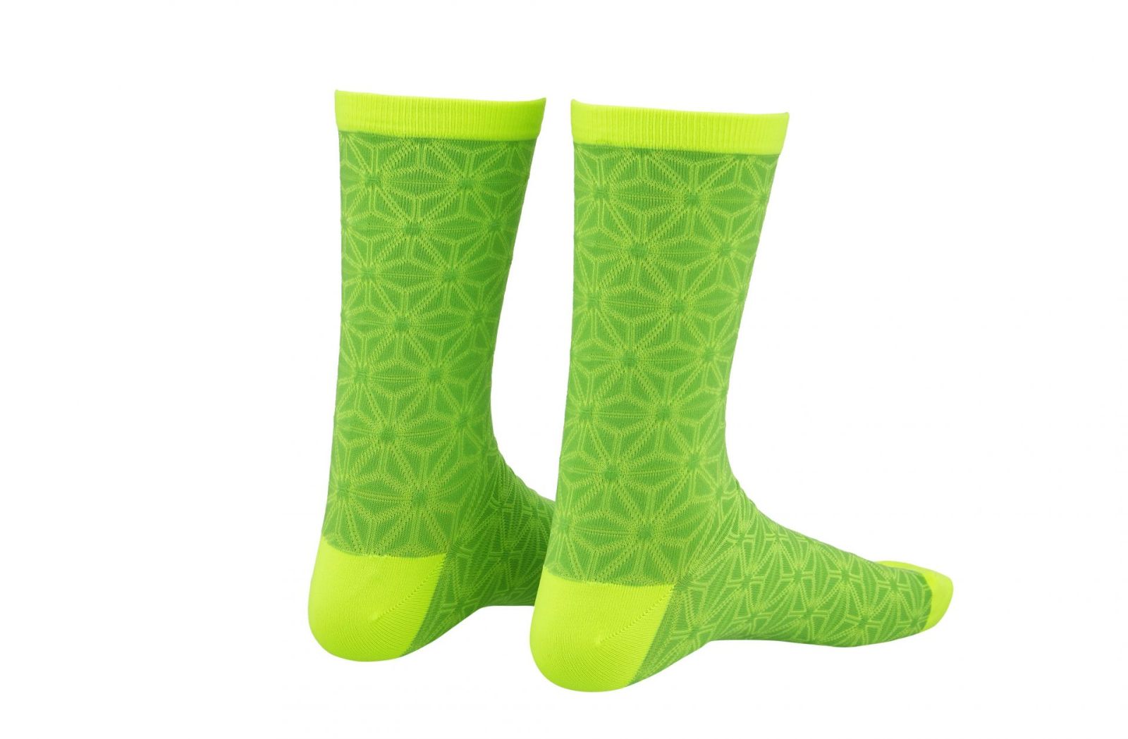 Supacaz Socks - Asanoha L/XL žlutá