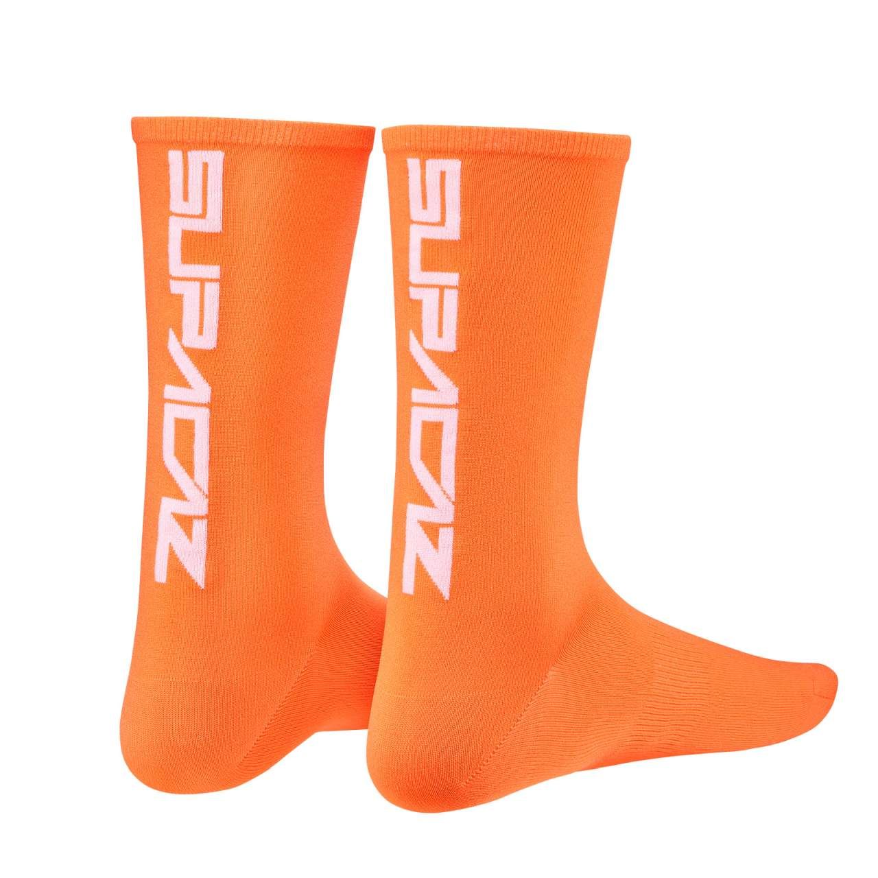 Supacaz Socks "Straight Up" S/M bílá