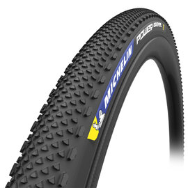 Obrázek produktu: MICHELIN PLÁŠŤ POWER GRAVEL BLACK V2 700X35C COMPETITION LINE KEVLAR MAGI-X TS TLR 