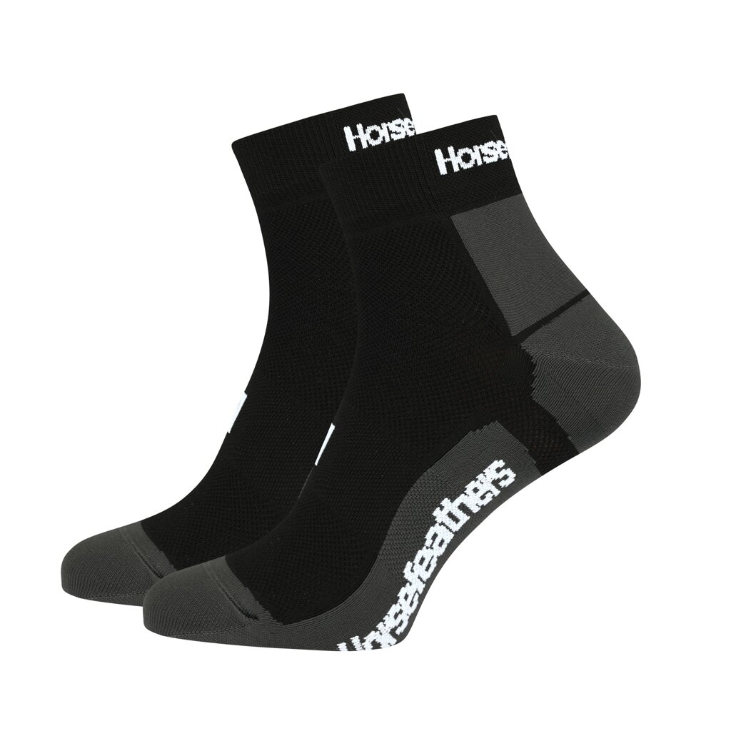 Horsefeathers bike ponožky Cadence 5 - 7 černá