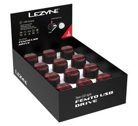 Obrázek produktu: Lezyne LED FEMTO USB DRIVE BOX SET REAR 